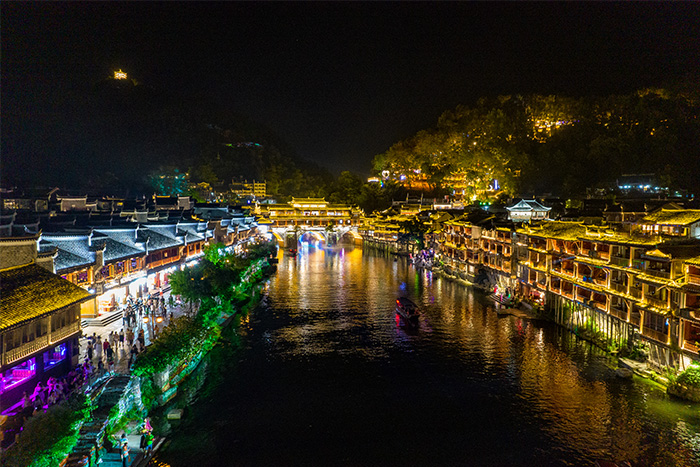 河道夜景亮化