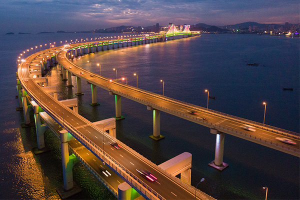 大橋夜景燈光設計這三個原則一定要符合