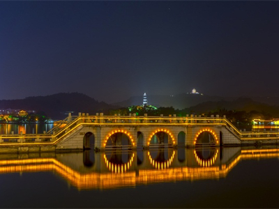 桥梁夜景亮化-是桥梁艺术美学的呈现